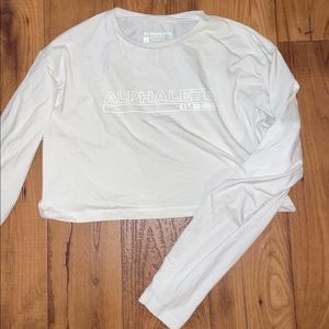 Alphalete Long Sleeve Crop